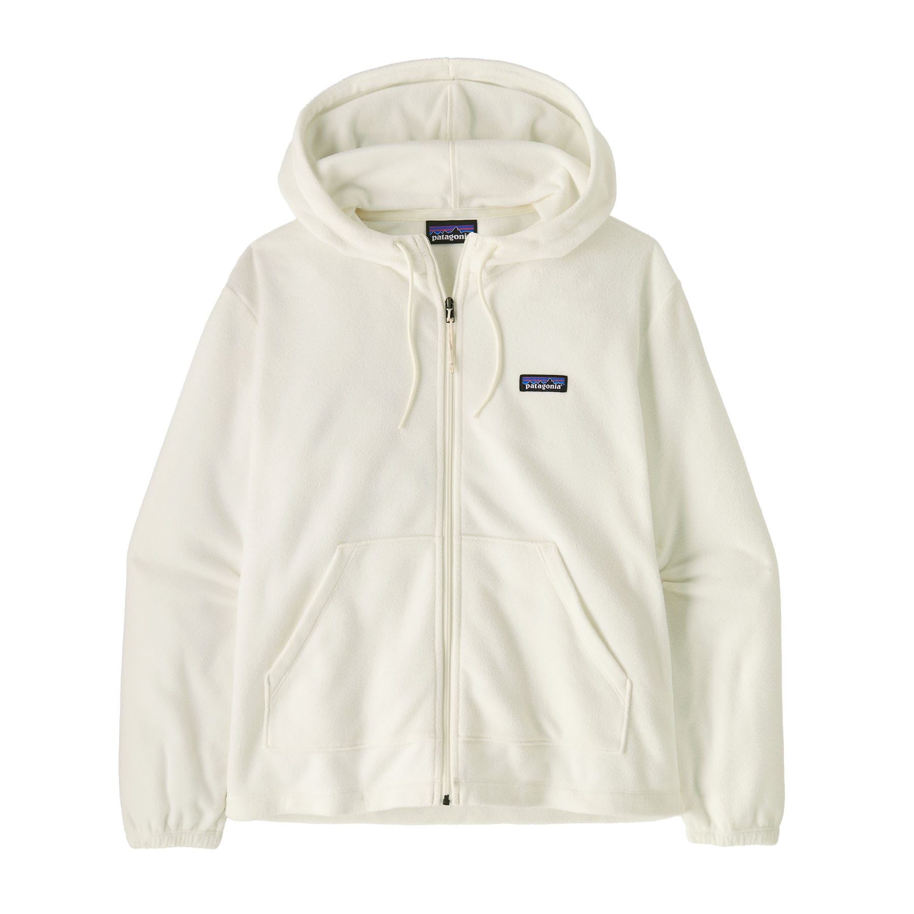 Women's Micro D Fleece Hoody in Birch White | Patagonia Bend