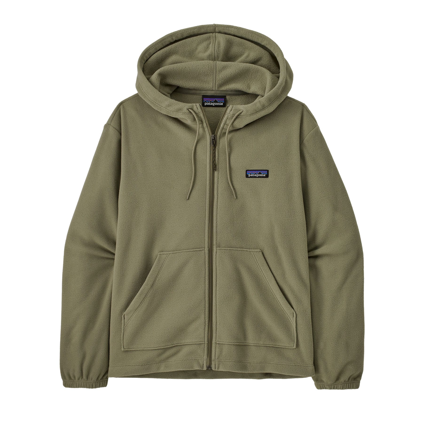 Women's Micro D® Fleece Hoody in River Rock Green | Patagonia Bend