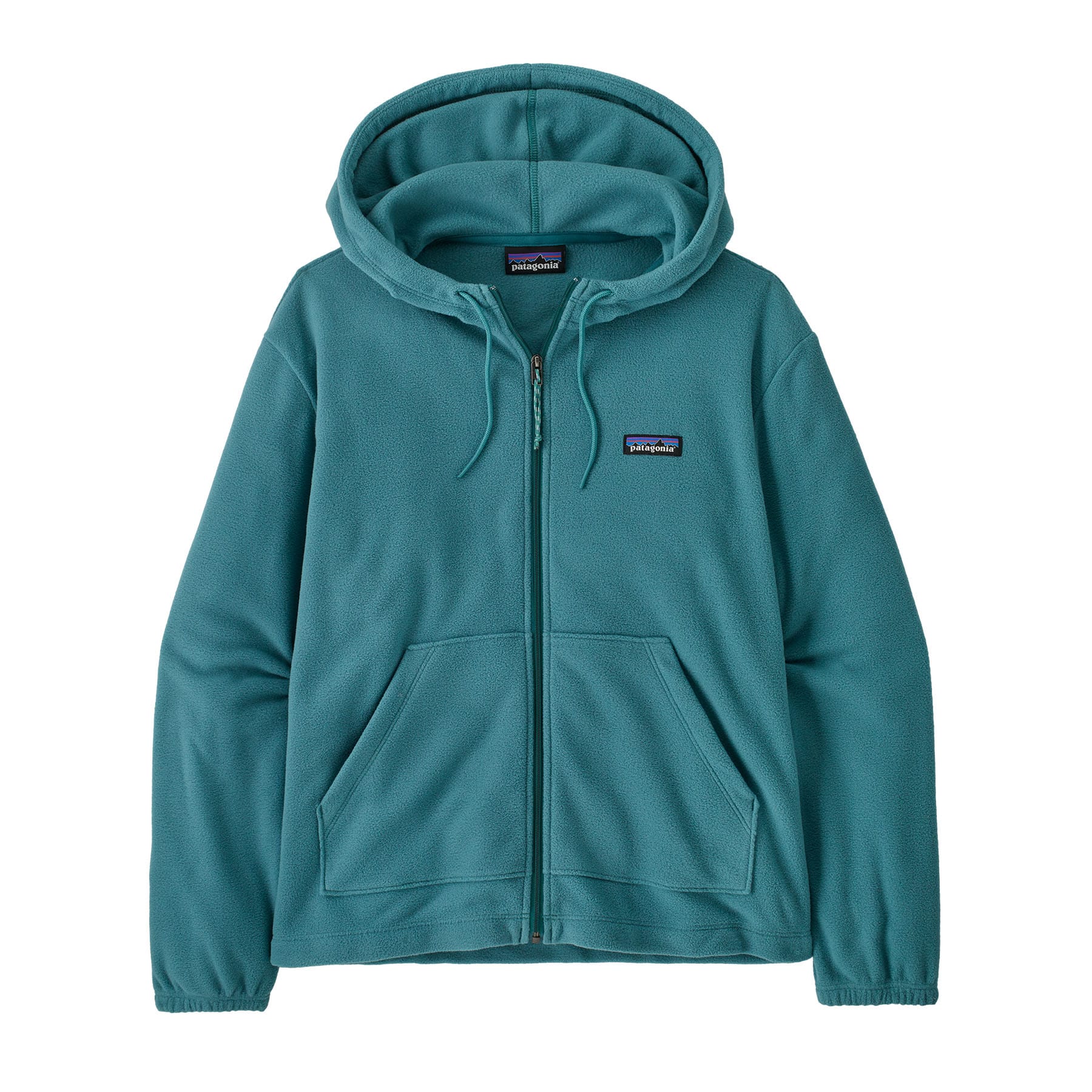 Women's Micro D Fleece Hoody in Wetland Blue | Patagonia Bend