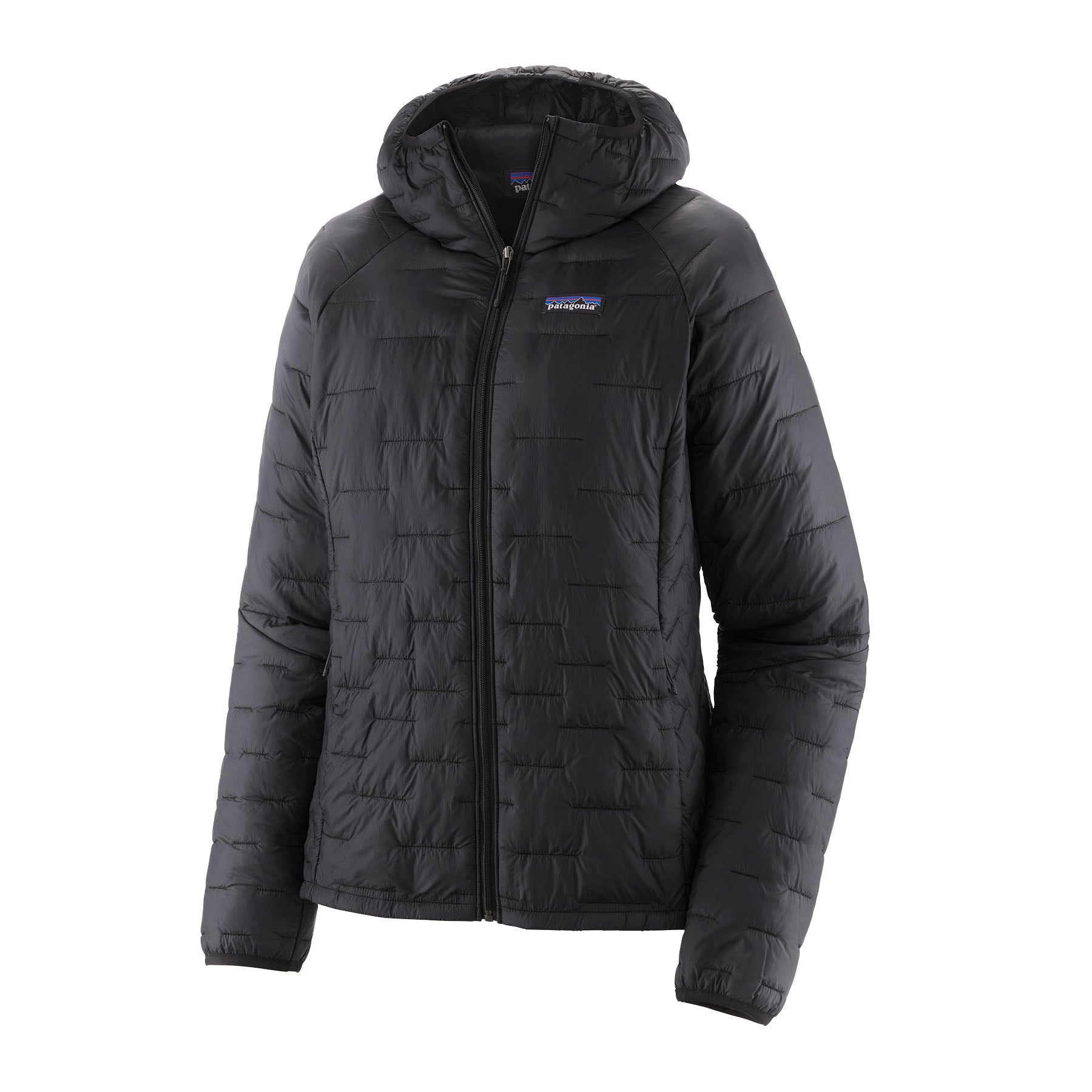 Women's Micro Puff Hoody in Black | Patagonia Bend