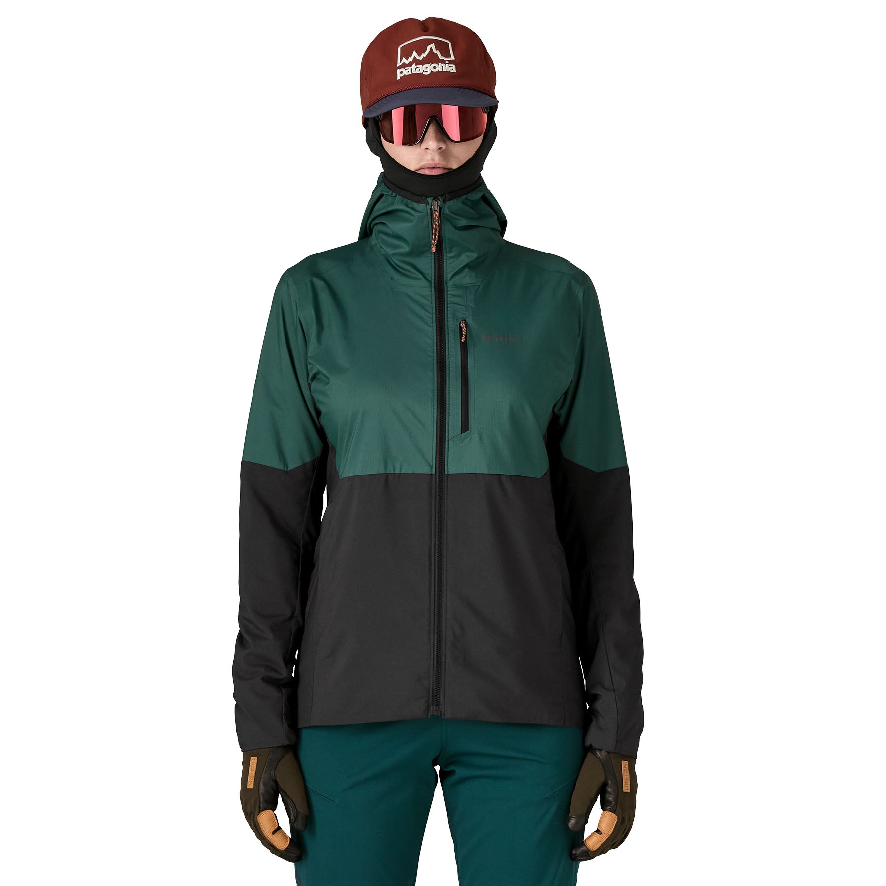 Women's Nano - Air Ultralight Freeride Jacket in Cascade Green | Patagonia Bend