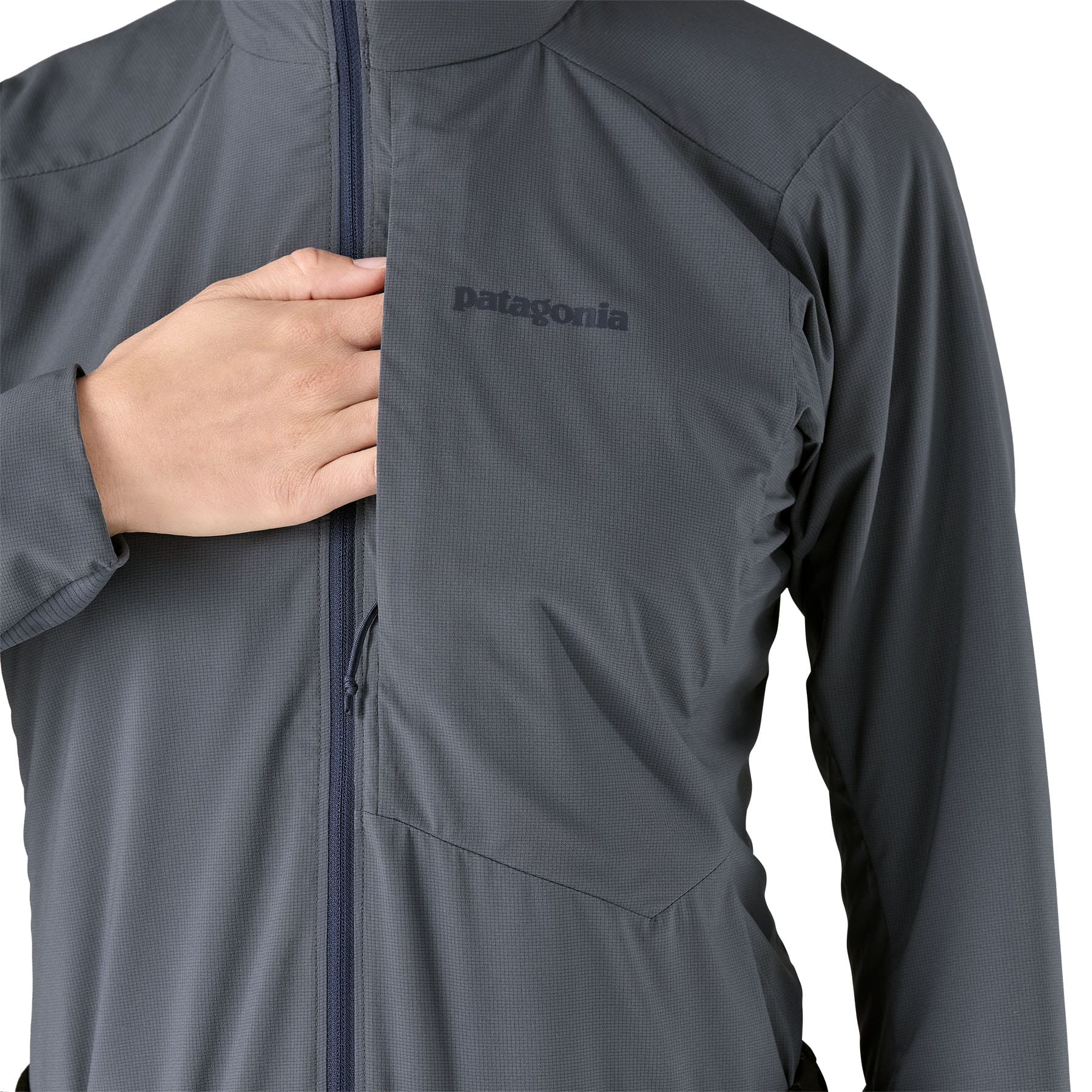 Women's Nano - Air Ultralight Full - Zip Hoody in Smolder Blue | Patagonia Bend
