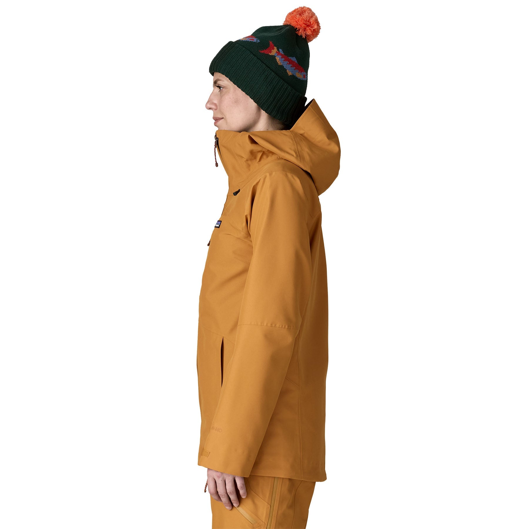 Women's Powder Town Jacket in Talon Gold | Patagonia Bend