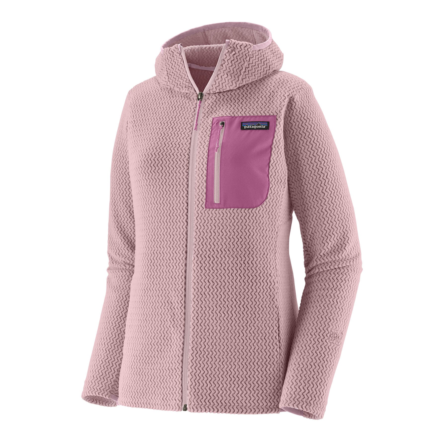 Women's R1 Air Full - Zip Hoody in Quiet Violet | Patagonia Bend