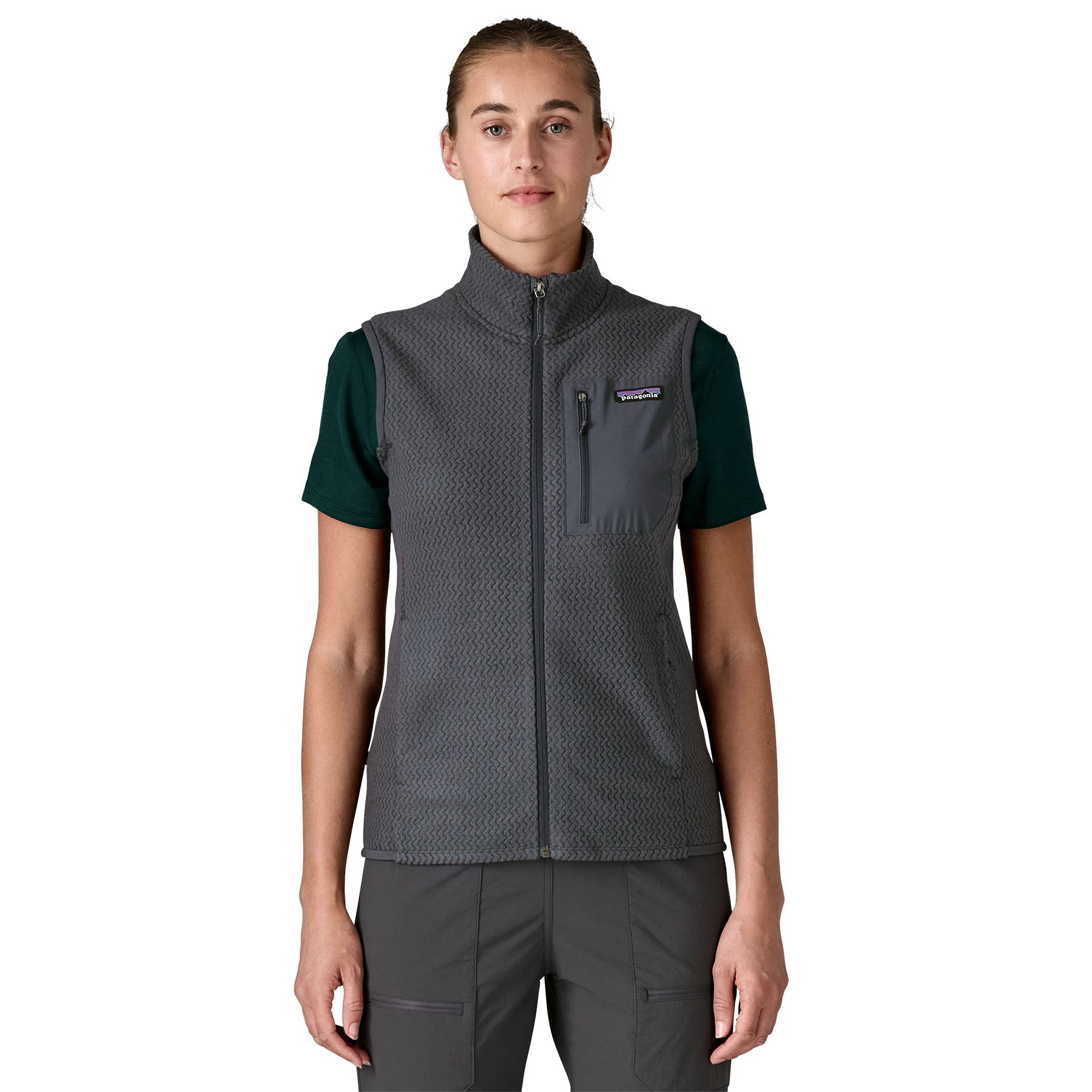Women's R1® Air Vest in Black | Patagonia Bend