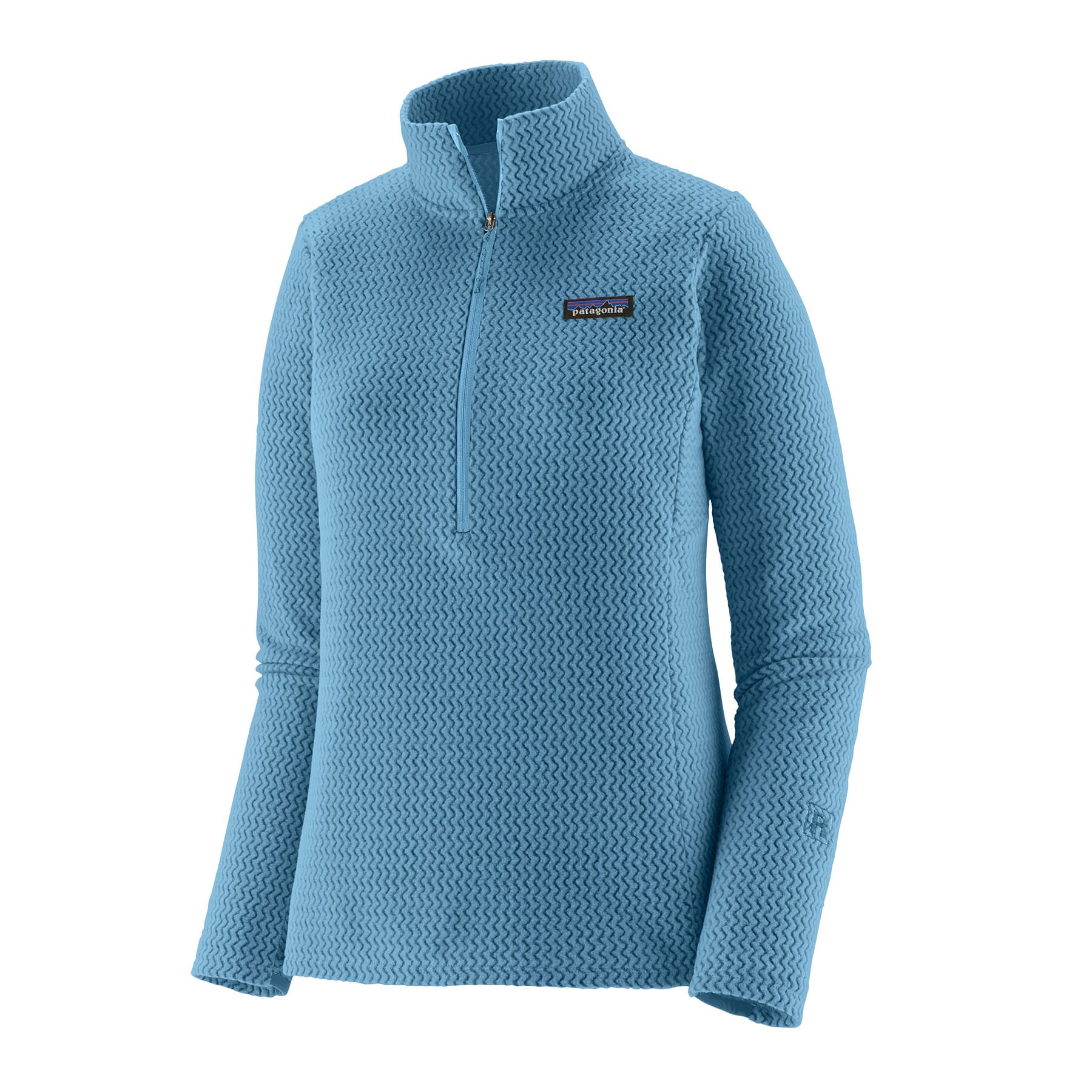 Women's R1 Air Zip Neck in Shore Blue | Patagonia Bend