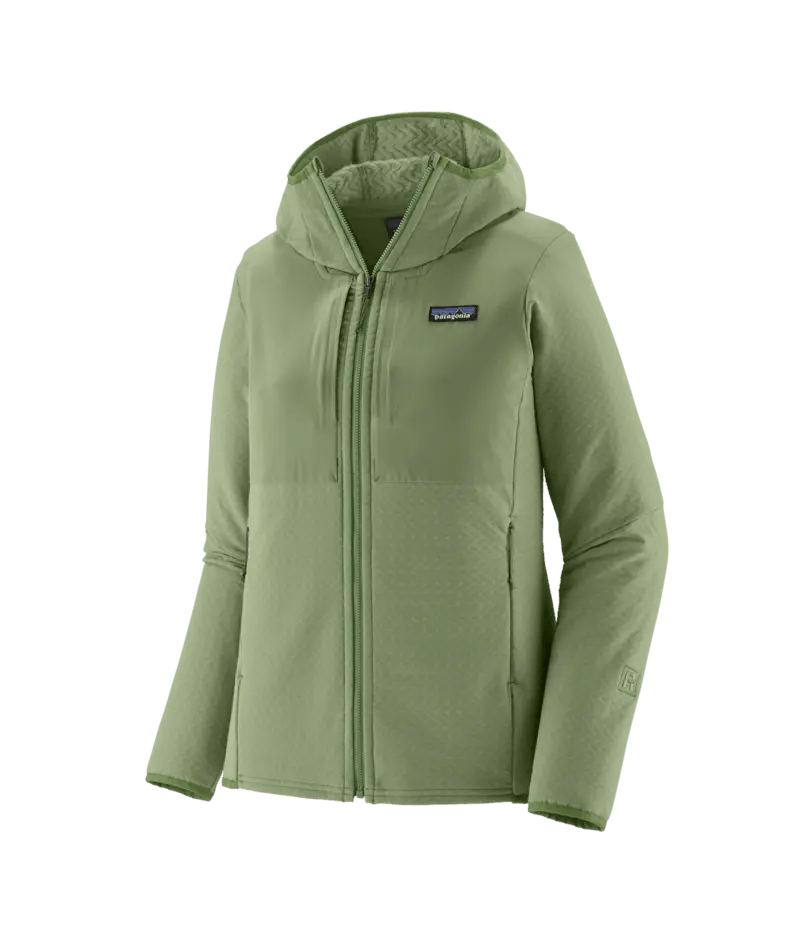 Women's R2 CrossStrata Hoody in Terrain Green | Patagonia Bend