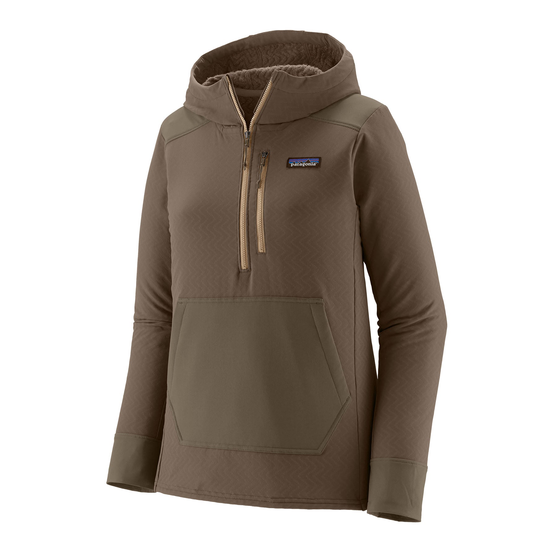 Women's R2 CrossStrata Pullover in Marlow Brown | Patagonia Bend