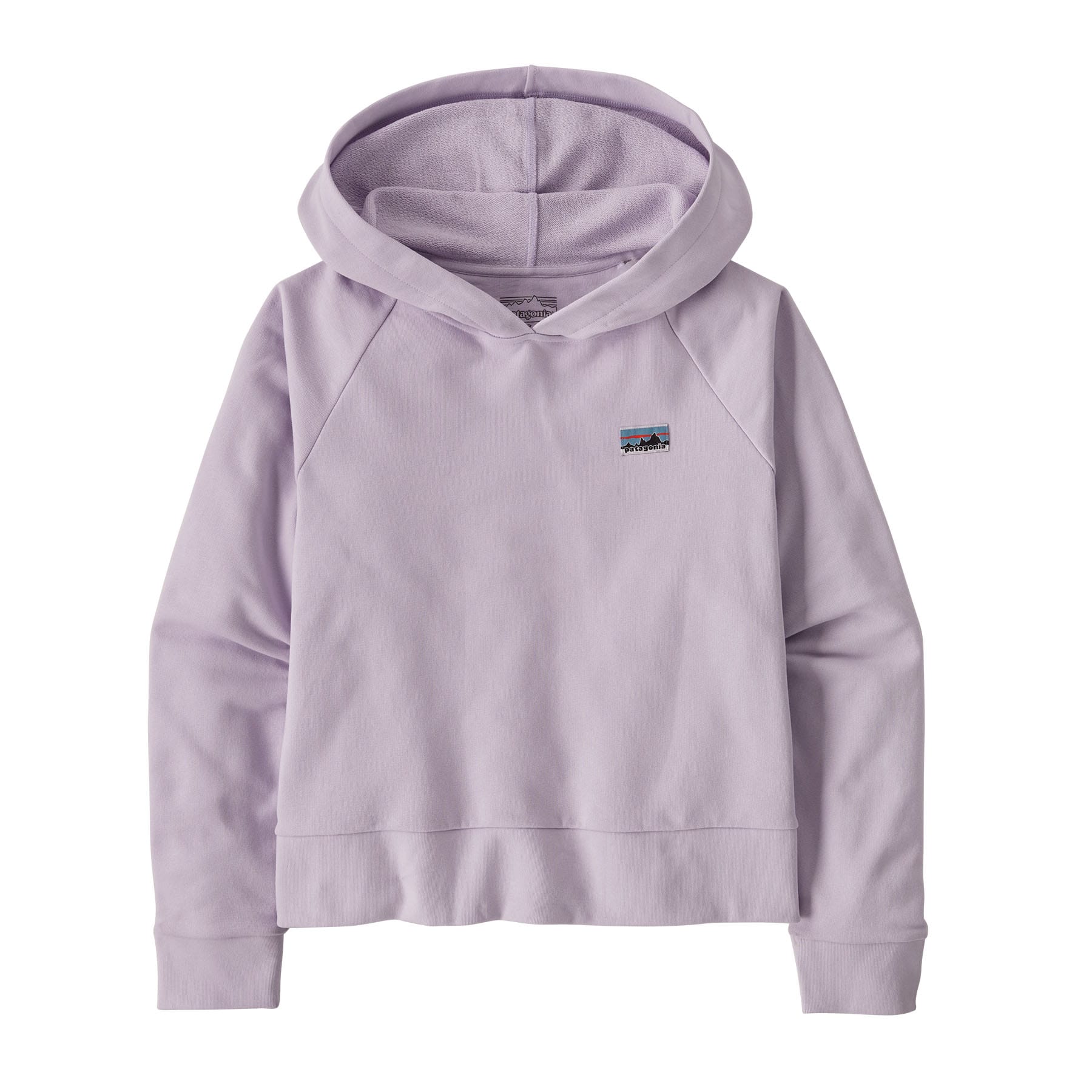 Women's Regenerative Organic Certified Cotton Essential Hoody in Foxglove Purple | Patagonia Bend