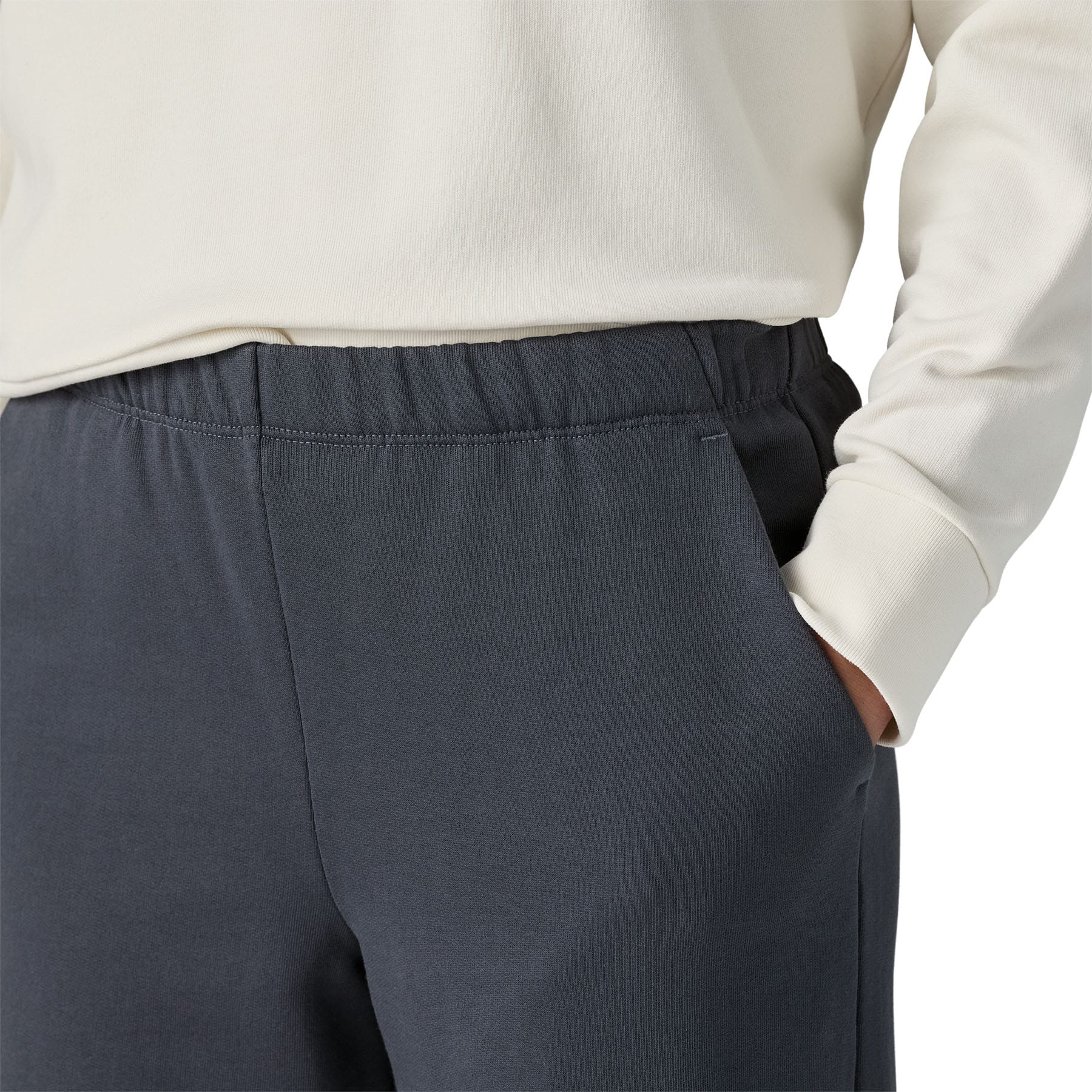 Women's Regenerative Organic Certified Cotton Essential Pants in Smolder Blue | Patagonia Bend