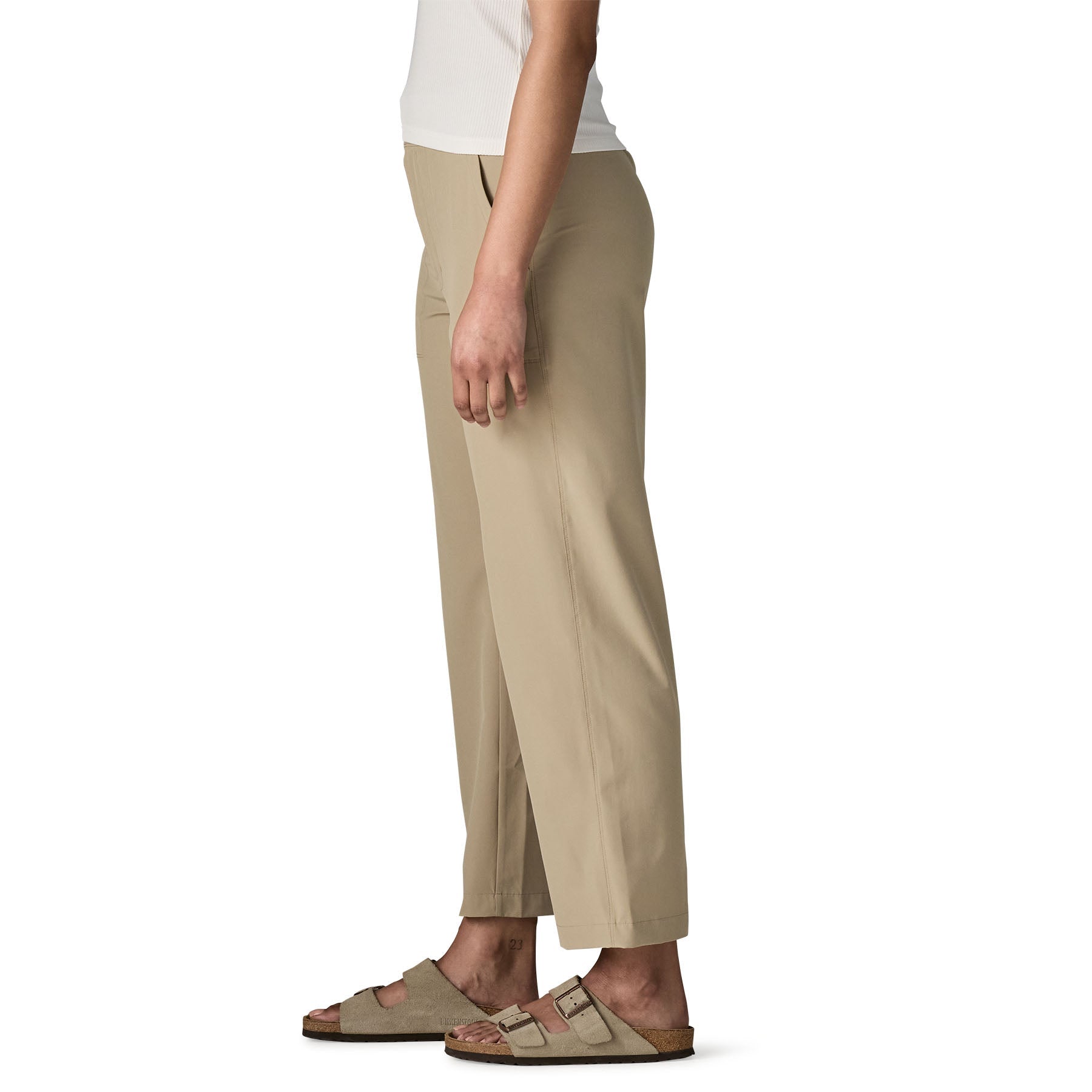 Women's Roamwith Pants in Seabird Grey | Patagonia Bend