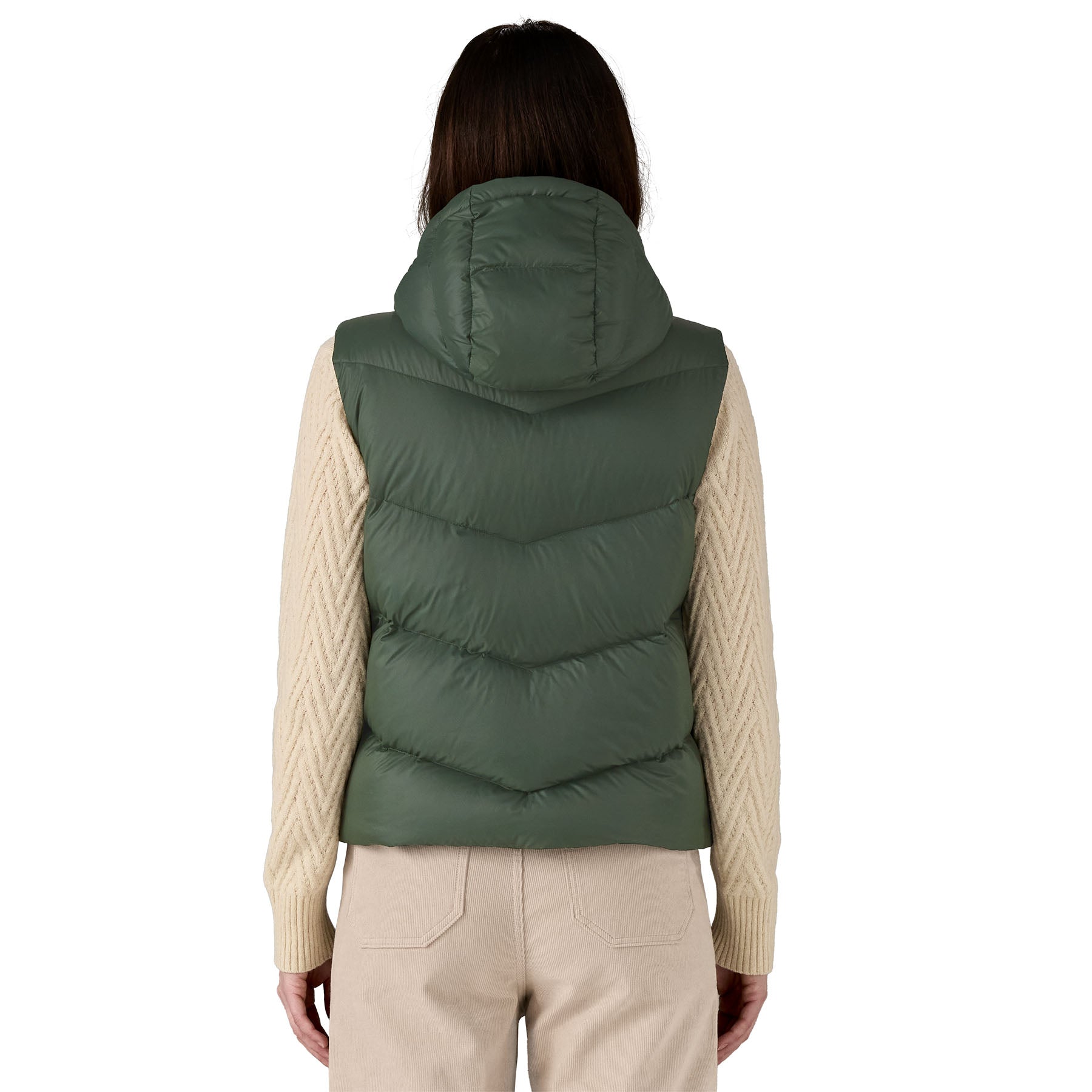 Women's Sindit Vest in Old Growth Green | Patagonia Bend