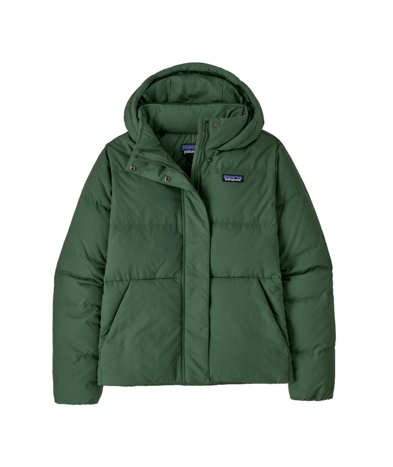Women's Sisar Down Hoody Jacket in Canopy Green | Patagonia Bend
