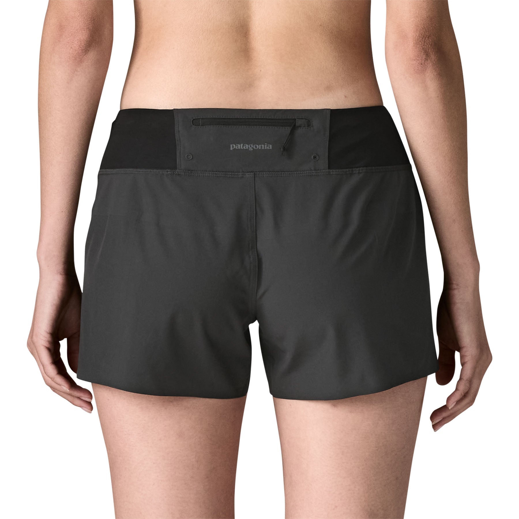 Women's Stretch Hydropeak Surf Shorts in Black | Patagonia Bend