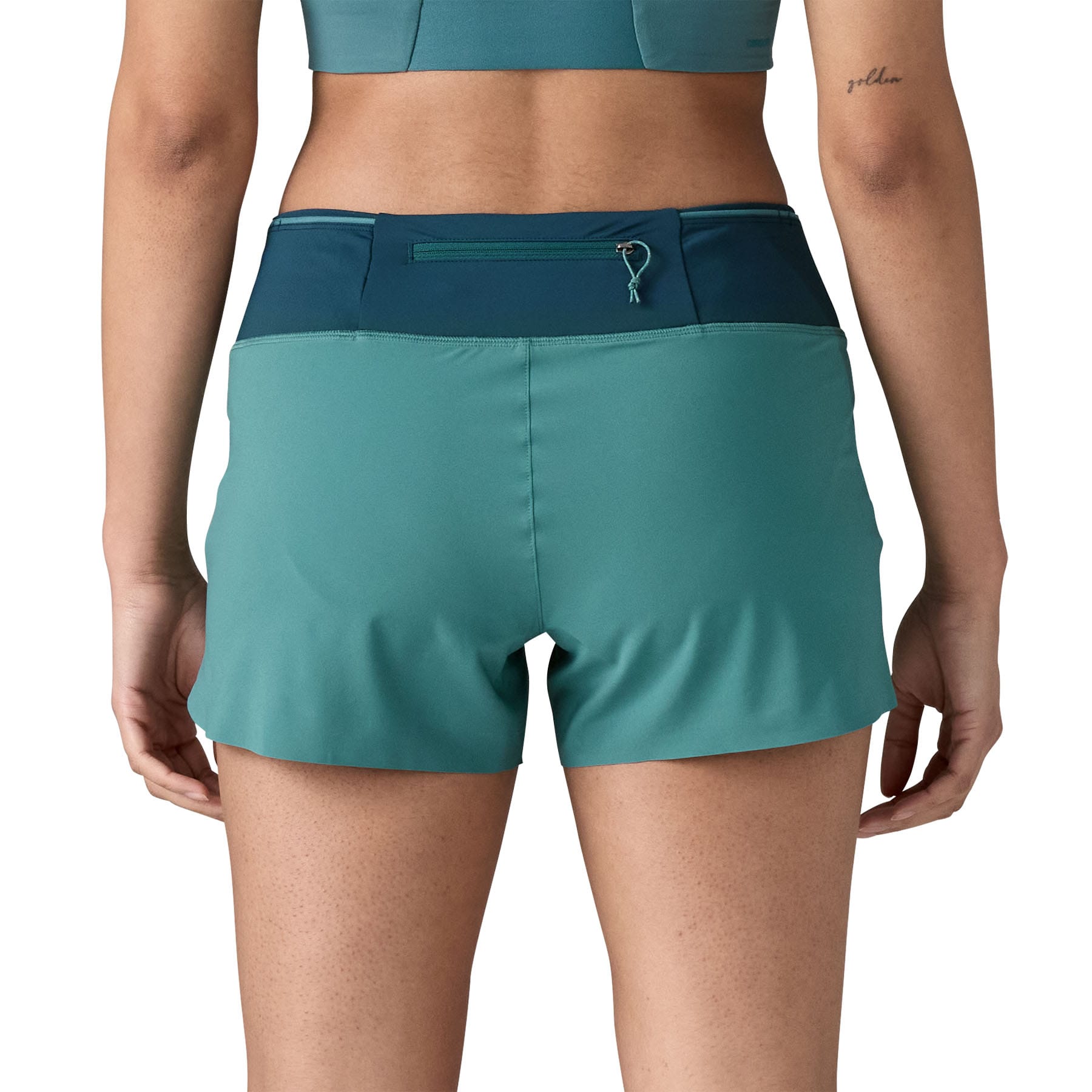Women's Strider Pro Shorts - 3 1/2 in. in Wetland Blue | Patagonia Bend