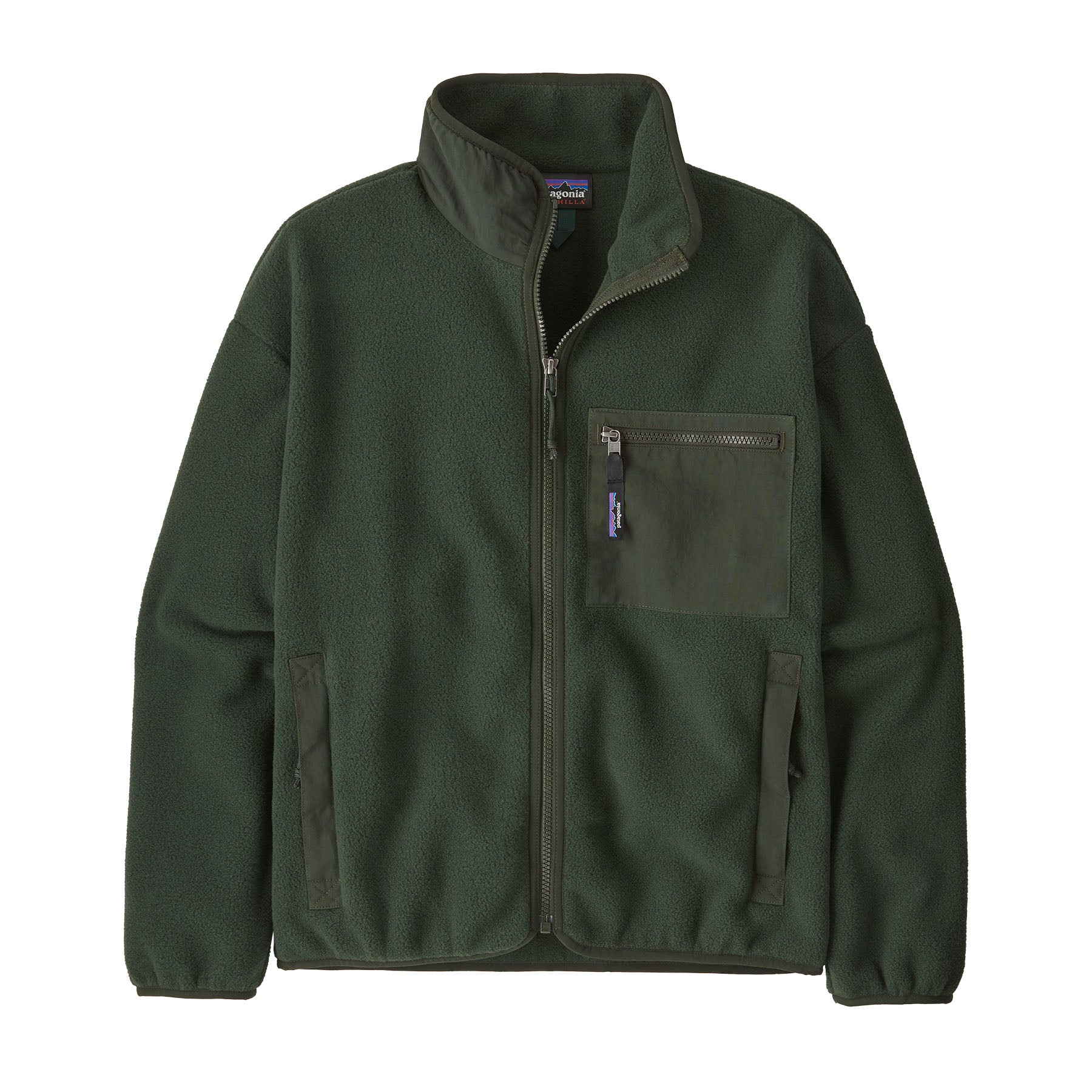 Women's Synchilla® Jacket in Old Growth Green | Patagonia Bend