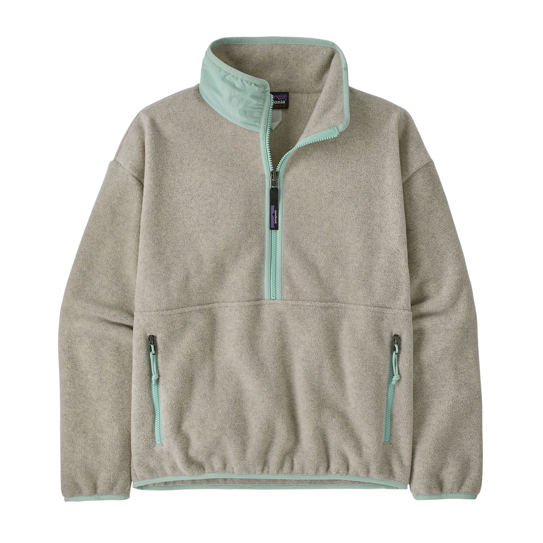 Women's Synchilla® Marsupial in Oatmeal Heather w/Thin Ice | Patagonia Bend