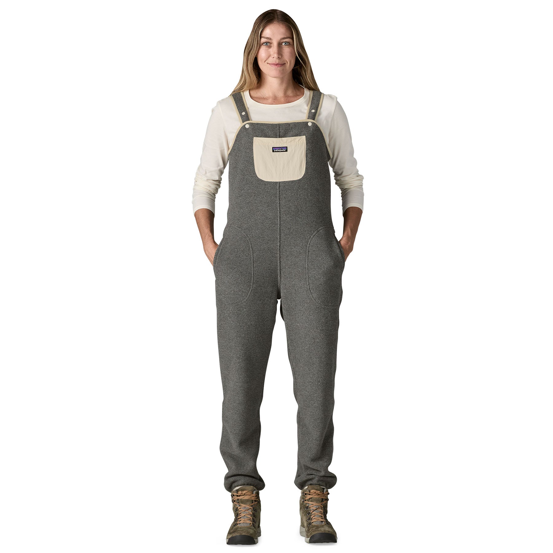 Women's Synchilla® Onesie in NICKEL | Patagonia Bend