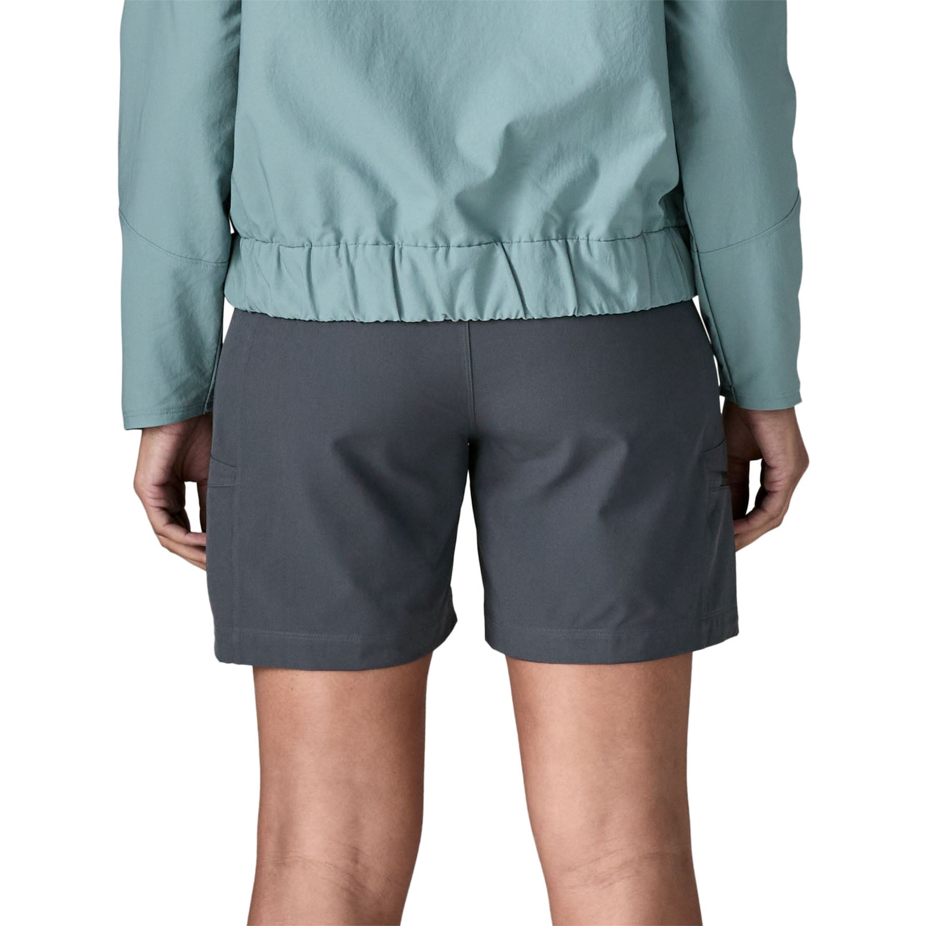 Women's Terravia Trail Shorts - 6 in. in Smolder Blue | Patagonia Bend