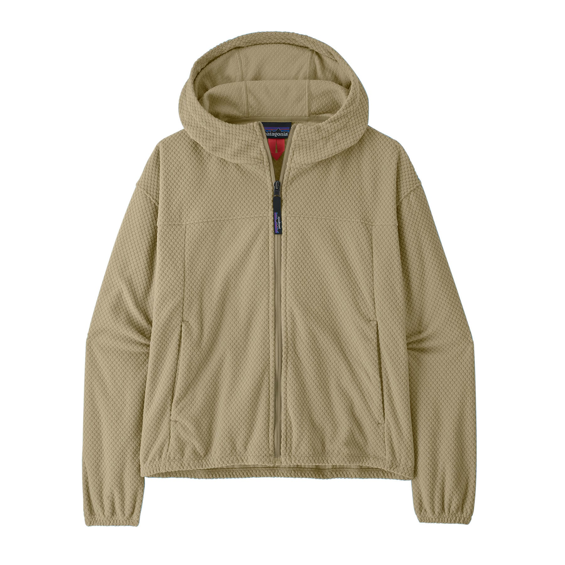Women's Textured Fleece Hoody in WEATHERED STONE | Patagonia Bend