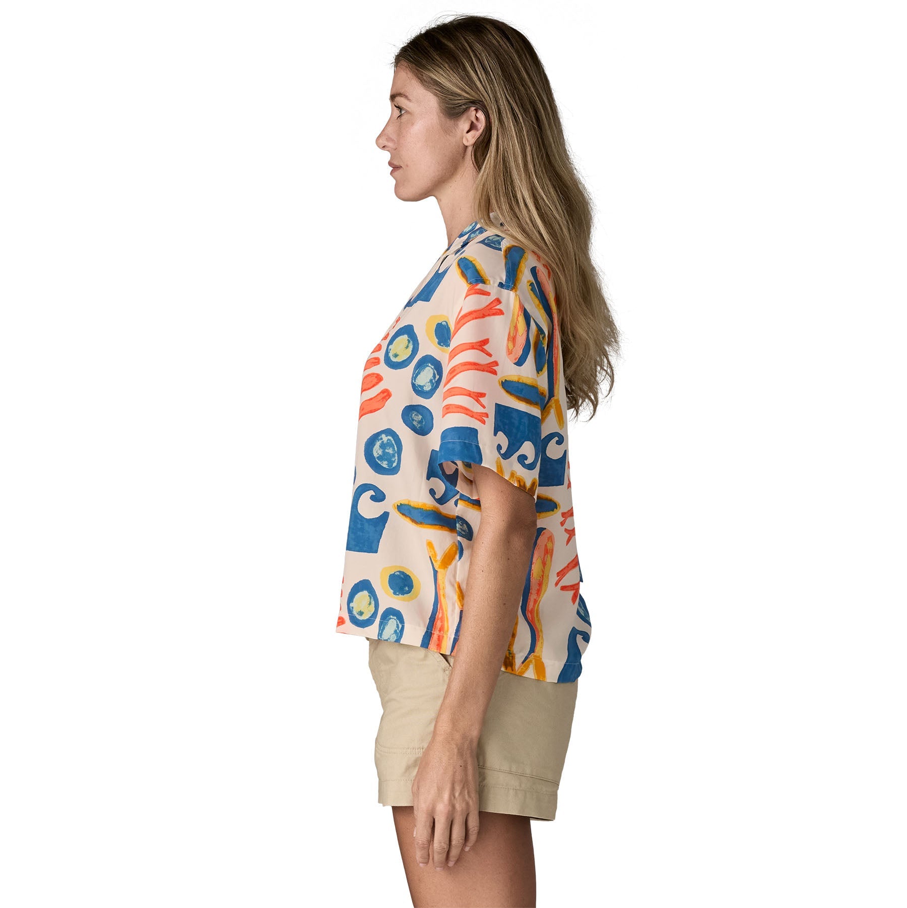 Women's Tidal Threads Shirt in Sardines: Natural | Patagonia Bend