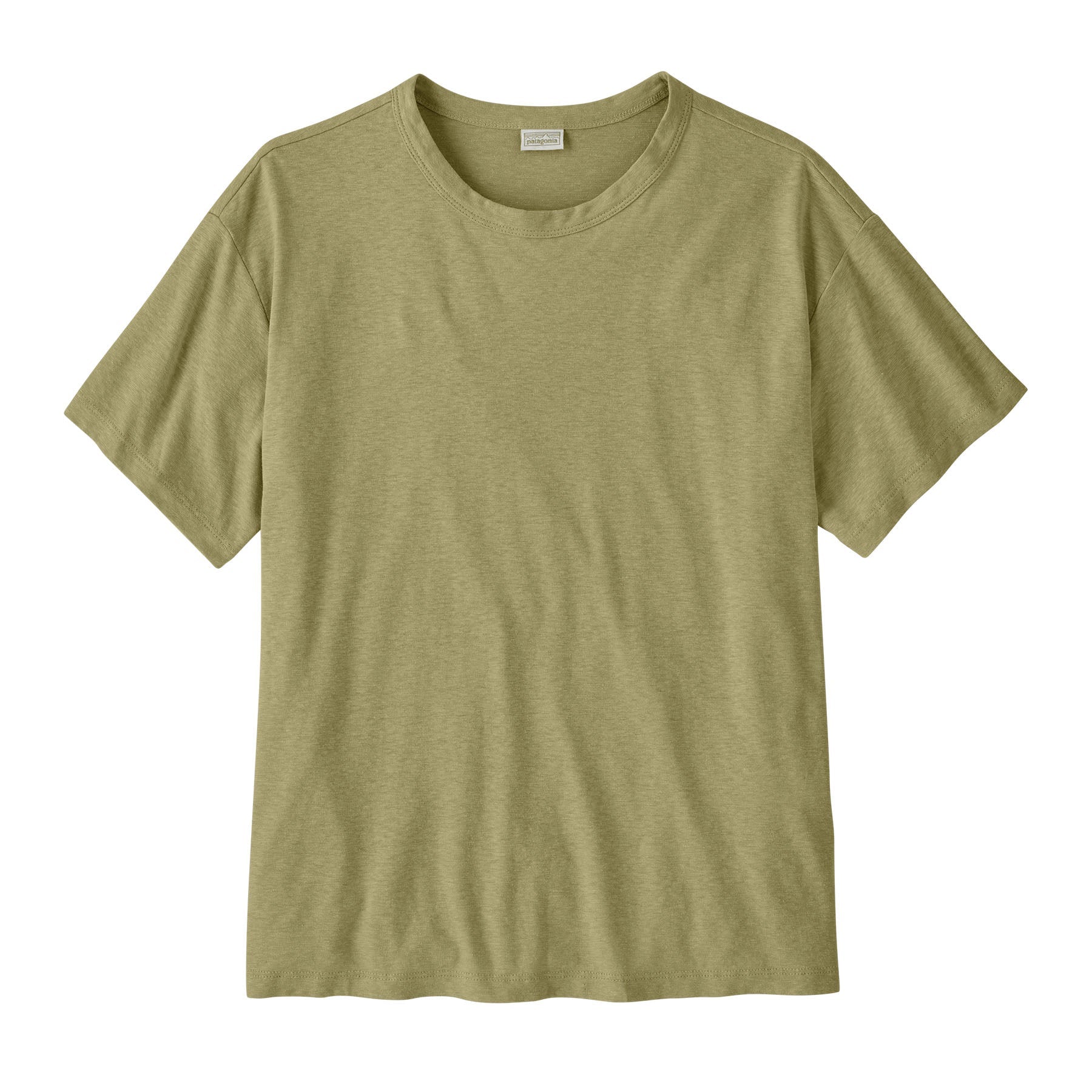 Women's Trail Harbor Tee in Gumtree Green | Patagonia Bend