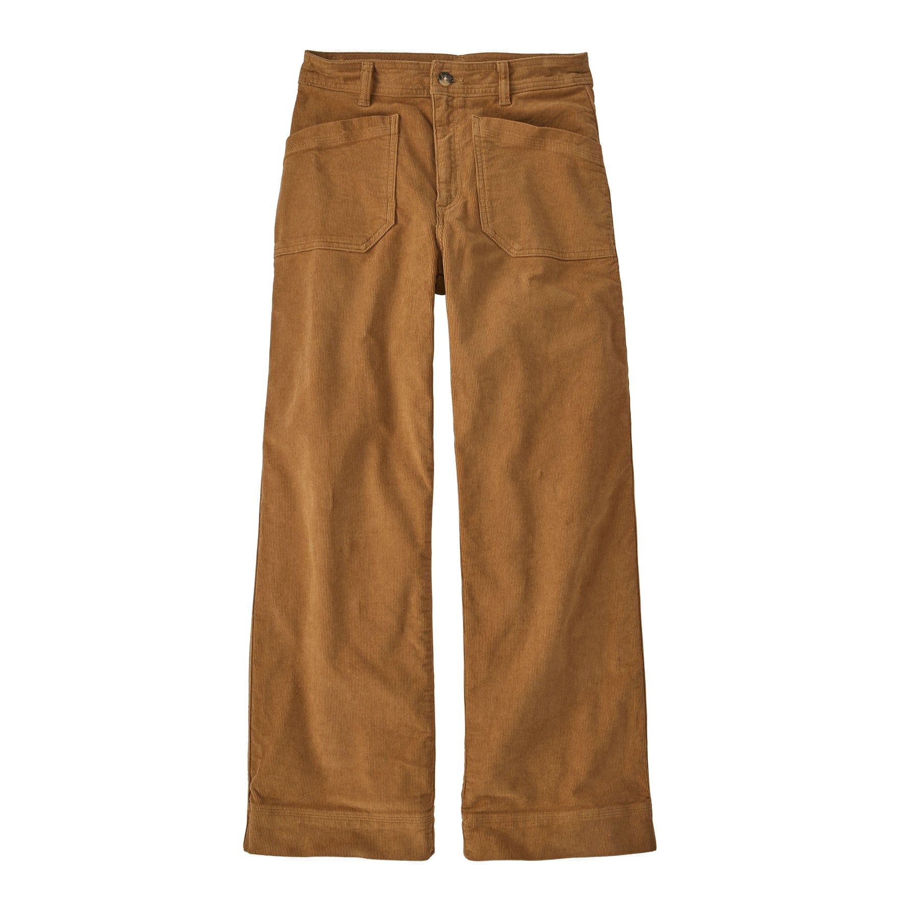 Women's Wide Leg Cord Pants in Nest Brown | Patagonia Bend