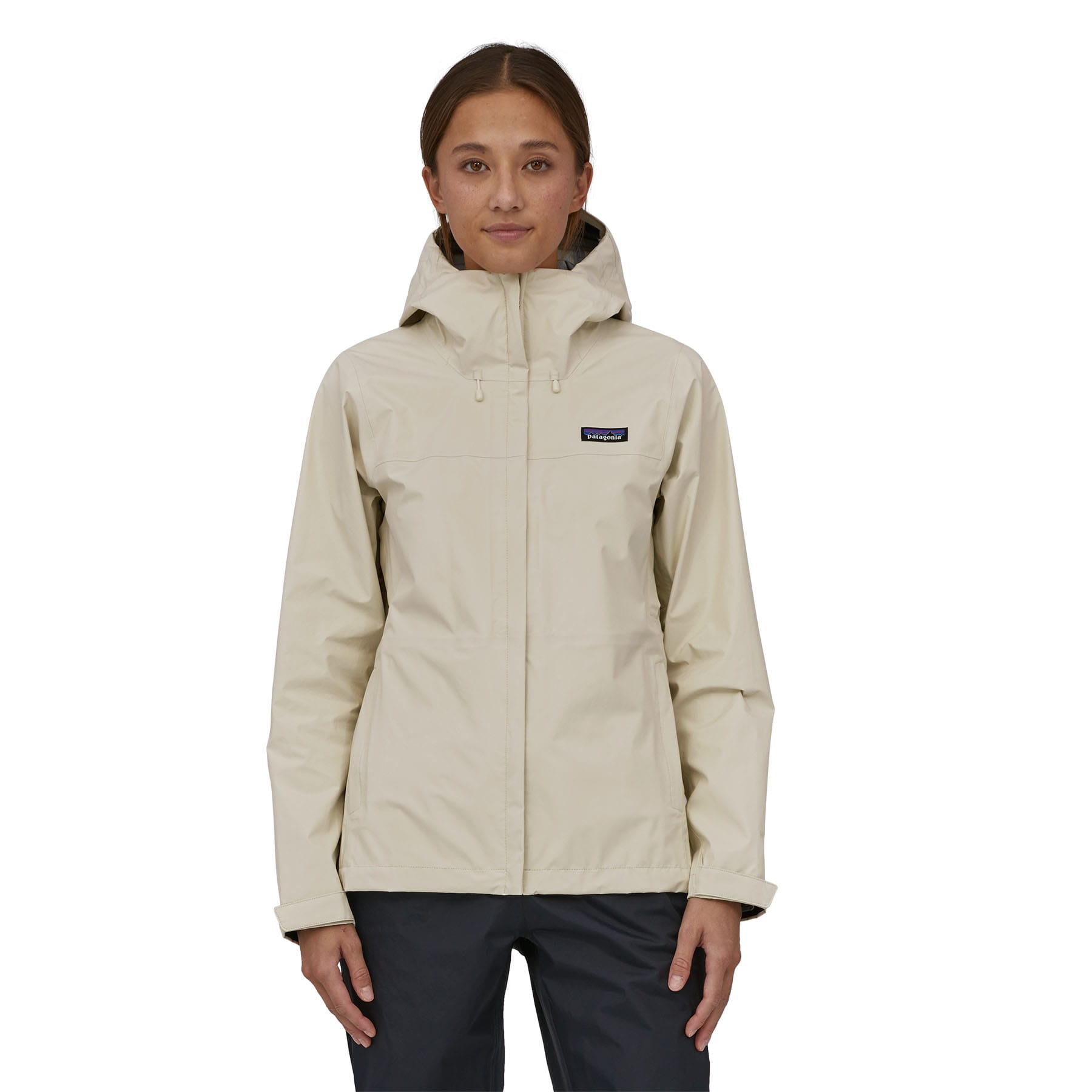 W's Torrentshell 3L Rain Jacket in Wool White | Patagonia Bend