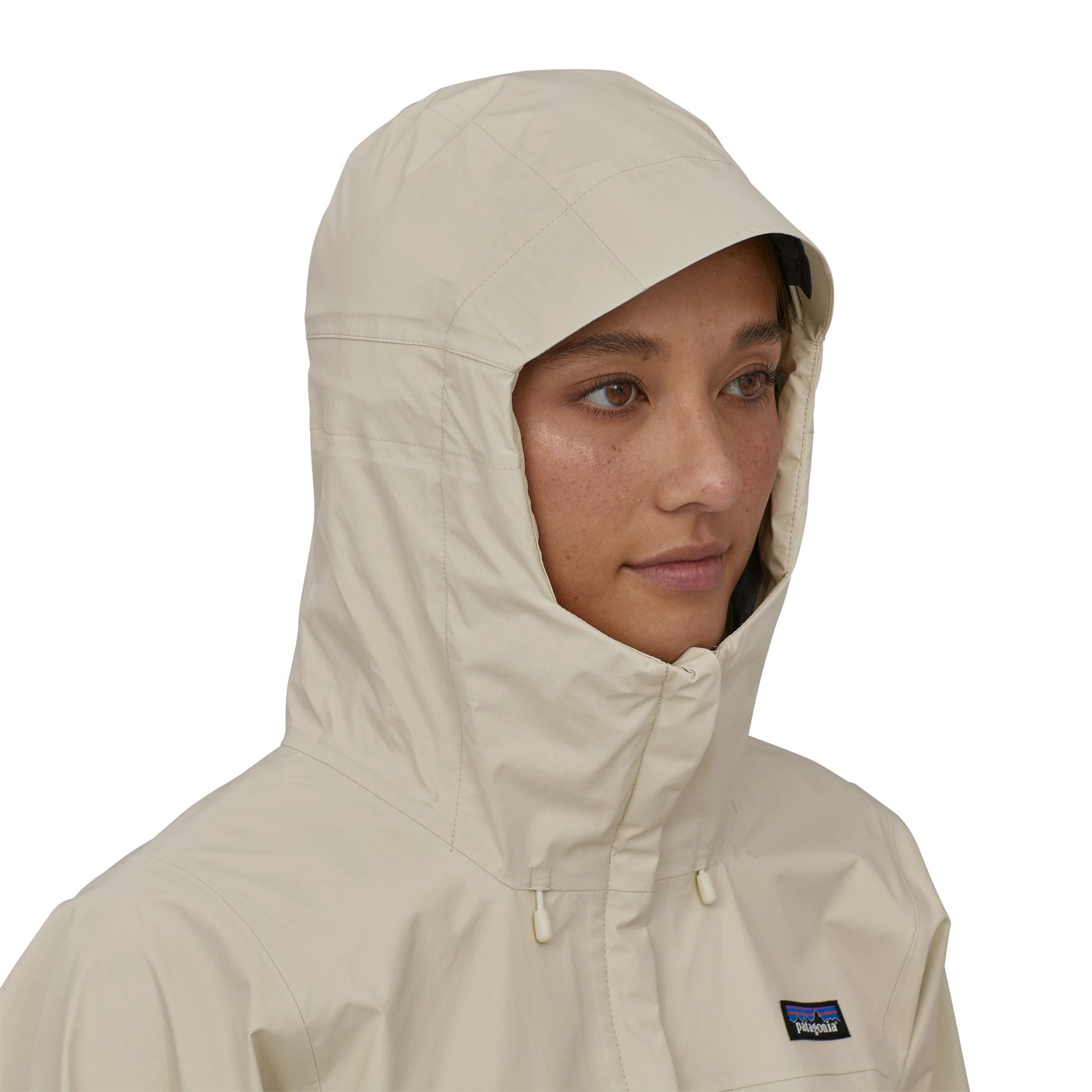 W's Torrentshell 3L Rain Jacket in Wool White | Patagonia Bend