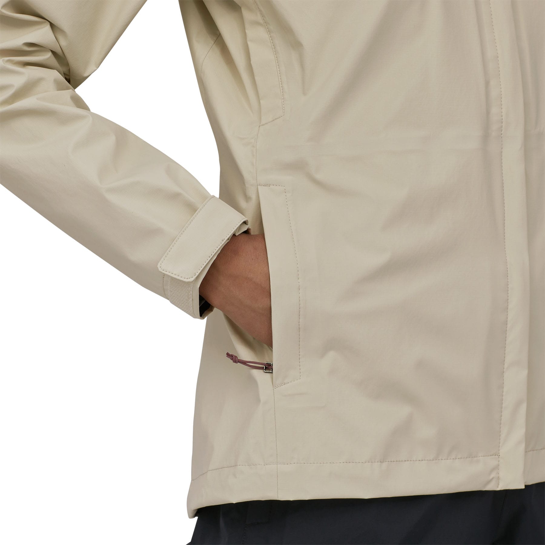 W's Torrentshell 3L Rain Jacket in Wool White | Patagonia Bend