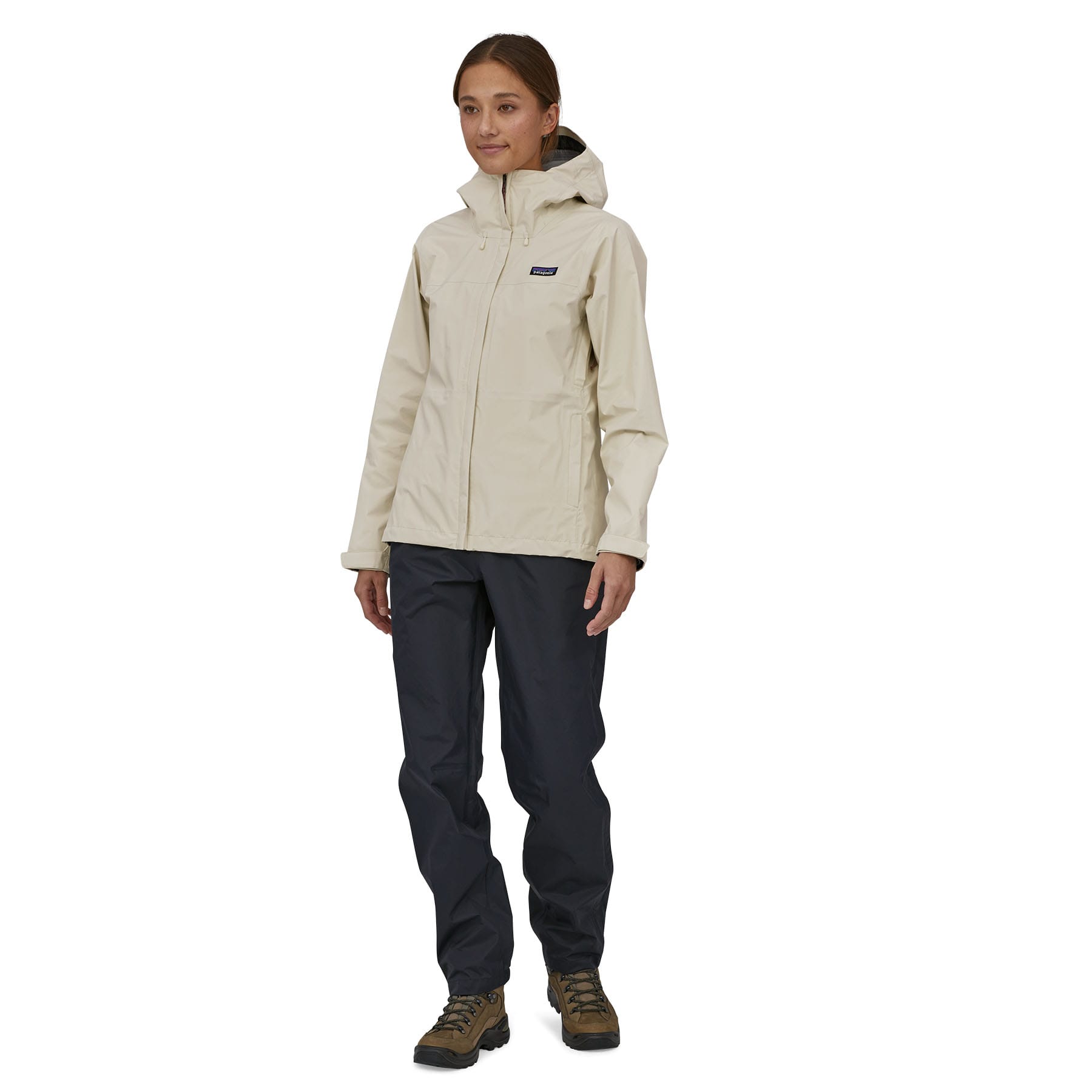 W's Torrentshell 3L Rain Jacket in Wool White | Patagonia Bend