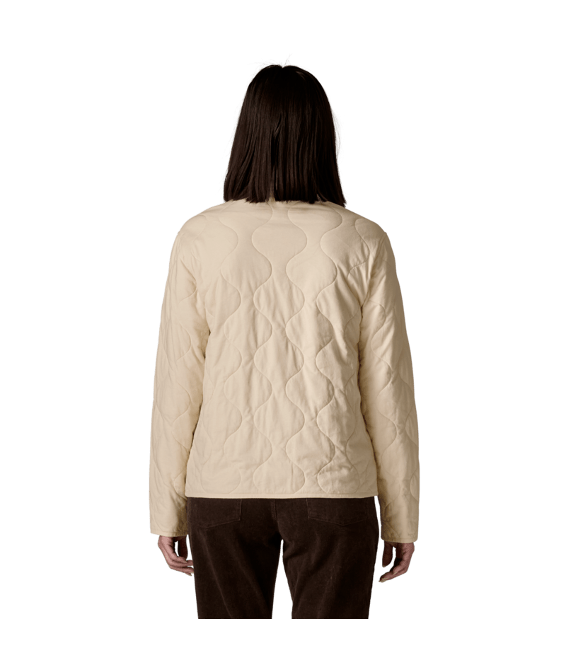 Women's Daily Quilted Snap-T Pullover in Natural, Alternate View 2 | Patagonia