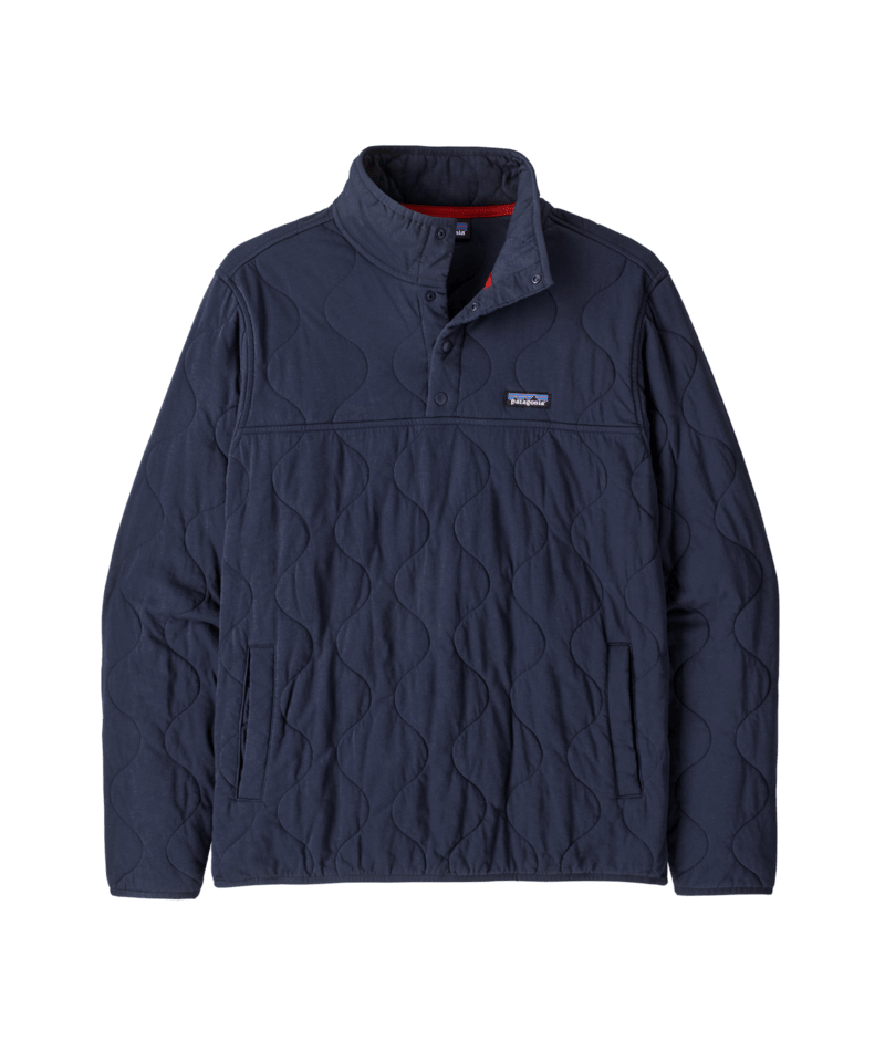 Men's Daily Quilted Snap-T Pullover in New Navy | Patagonia
