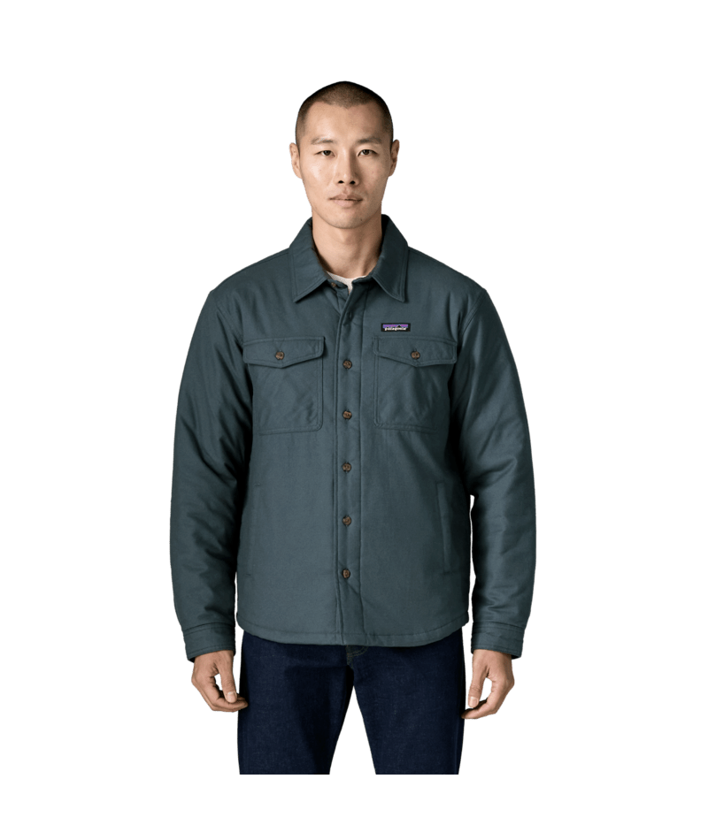 Men's Lightweight Insulated Fjord Flannel Shirt in Summit Blue | Photo 2 | Patagonia