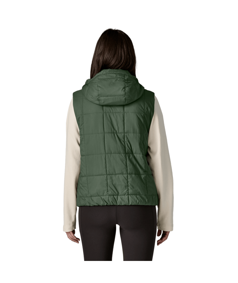 Women's Light Gust Hooded Vest in Canopy Green | Photo 3 | Patagonia