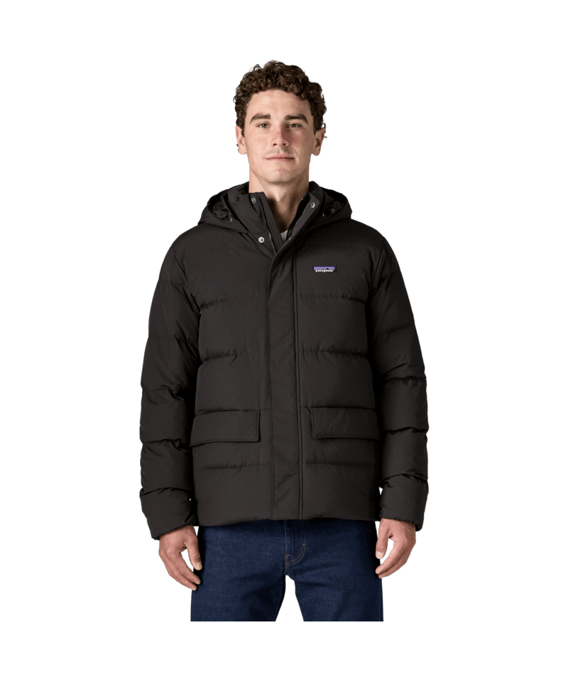 Men's Sisar Down Hoody Jacket in Black | Photo 2 | Patagonia