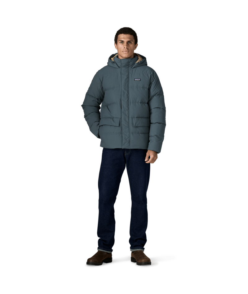 Men's Sisar Down Hoody Jacket in Summit Blue | Photo 4 | Patagonia