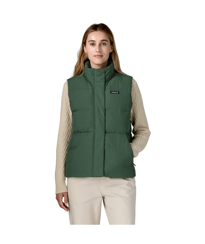 Women's Sisar Down Vest in Canopy Green | Photo 3 | Patagonia