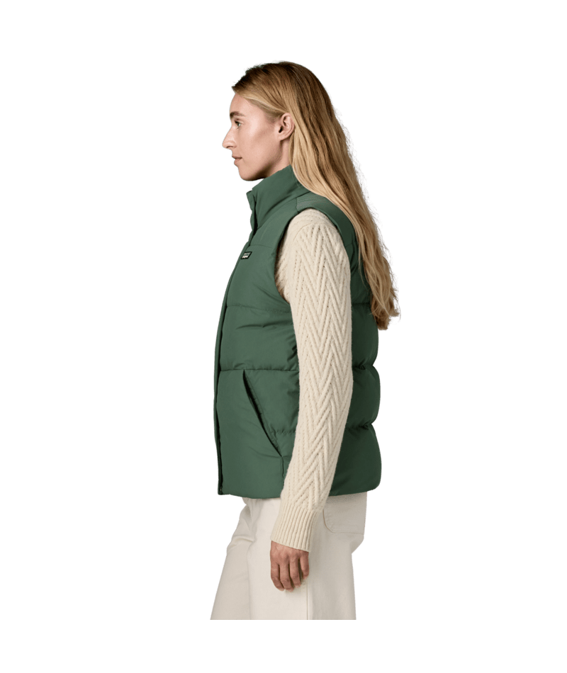 Women's Sisar Down Vest in Canopy Green | Photo 5 | Patagonia