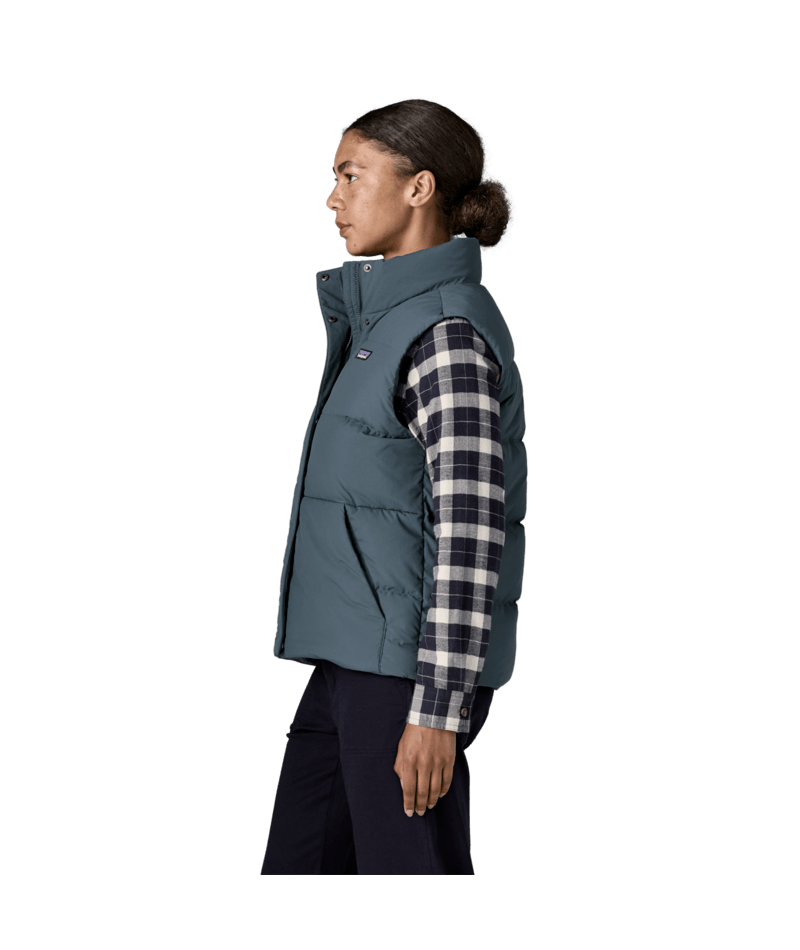Women's Sisar Down Vest in Summit Blue | Photo 5 | Patagonia