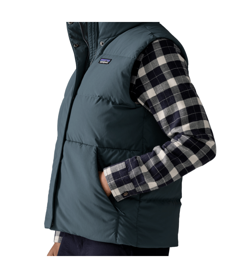 Women's Sisar Down Vest in Summit Blue | Photo 6 | Patagonia