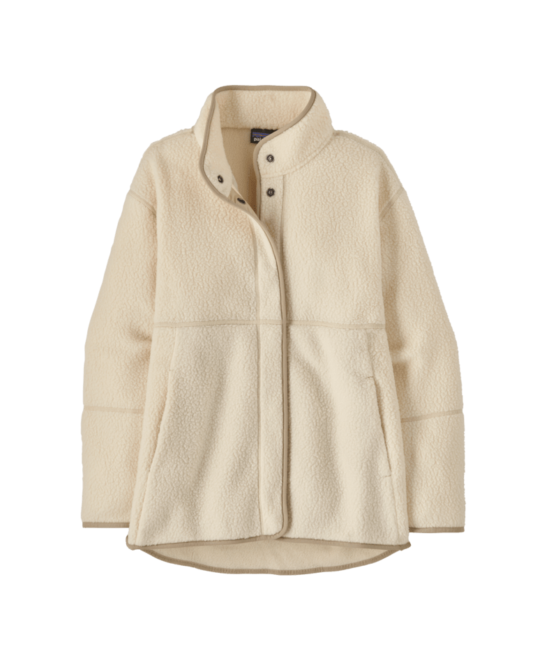 Women's Retro Pile Coat in Natural | Patagonia