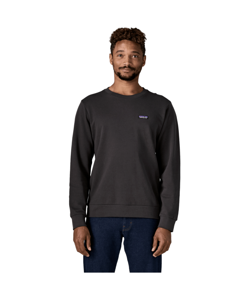 Men's Daily Crew in Ink Black, Alternate View 1 | Patagonia