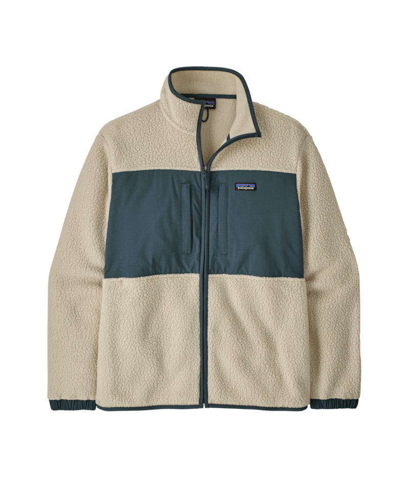 Men's Retro Pile Patch Jacket in Pelican | Patagonia