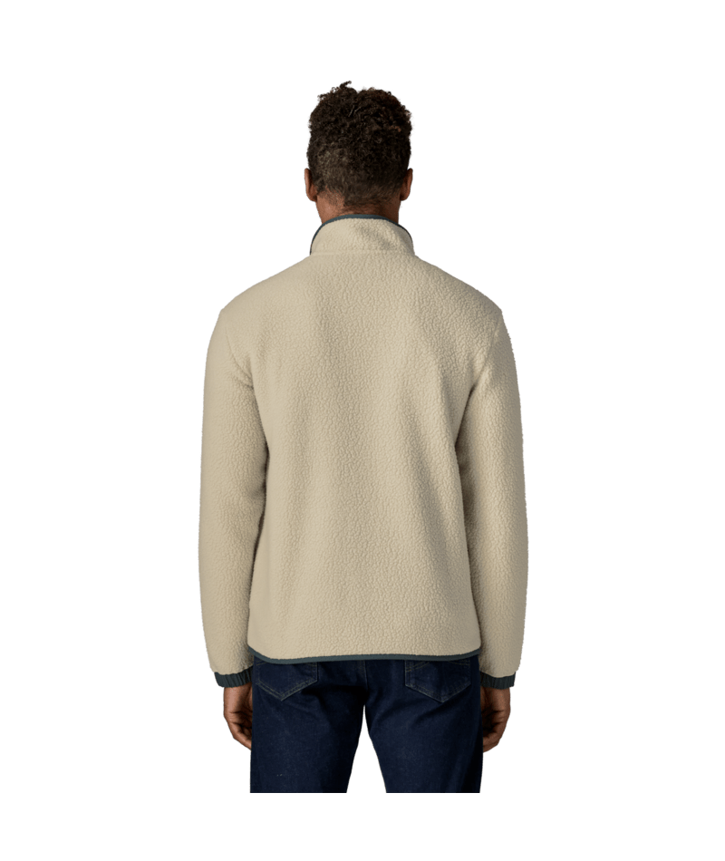 Men's Retro Pile Patch Jacket in Pelican, Alternate View 2 | Patagonia