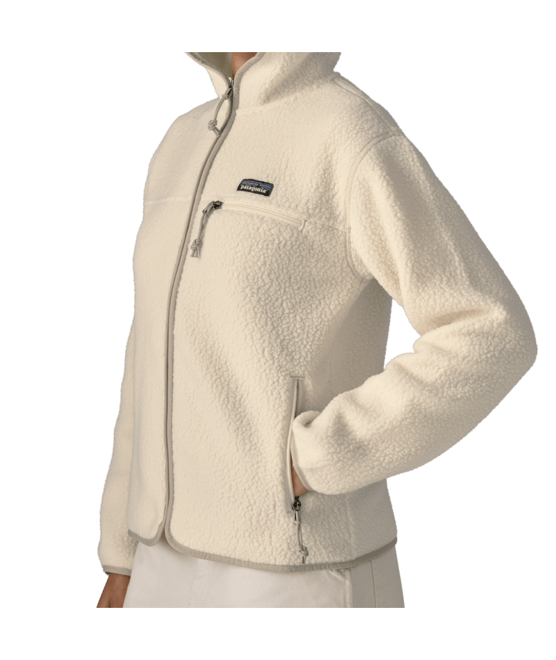Women's Retro Pile Hoody in Natural, Alternate View 5 | Patagonia