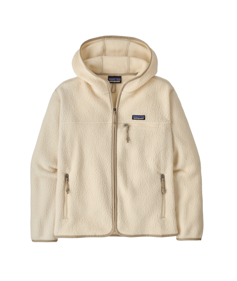 Women's Retro Pile Hoody in Natural | Patagonia
