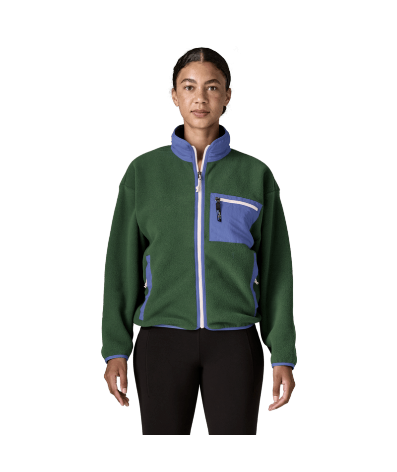 Women's Synchilla Jacket in Canopy Green | Photo 2 | Patagonia