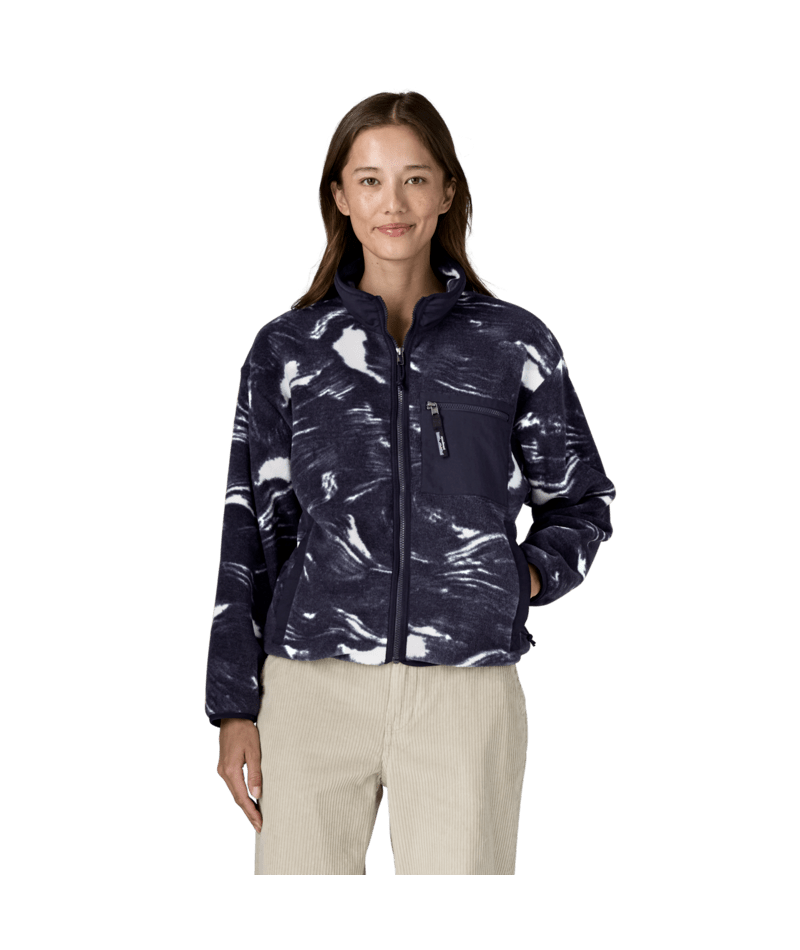 Women's Synchilla Jacket in Polar Breeze: Sunken Blue | Photo 2 | Patagonia