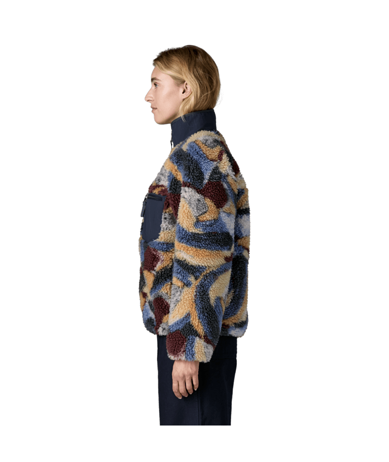 Women's Classic Retro-X Jacket in Smudge: Smolder Blue | Photo 4 | Patagonia